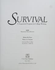 Tapa de Survival - Enhanced 6th Edition