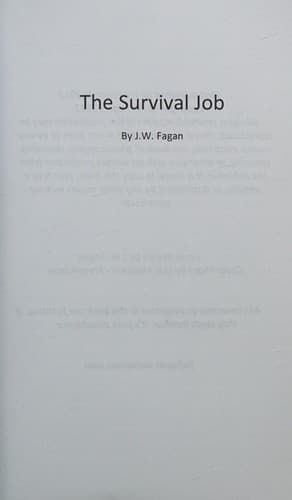 Tapa de The Survival Job