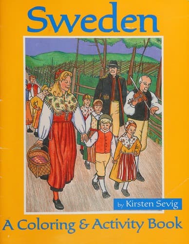 Tapa de Sweden - Activity Book