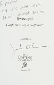 Tapa de Sweetspot Confessions of a Golfaholic