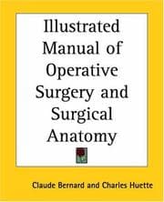 Tapa de Illustrated Manual of Operative Surgery