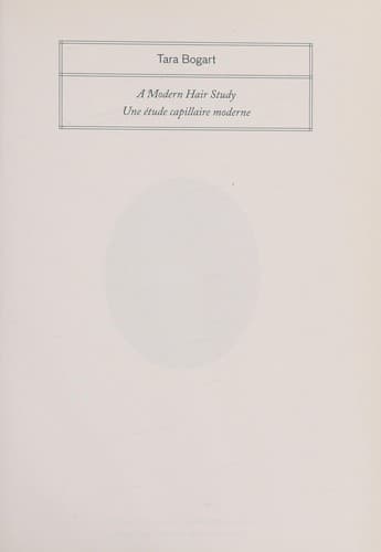 Tapa de Modern Hair Study