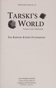Tapa de Tarski's World