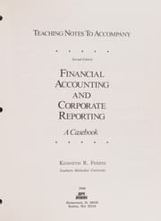 Tapa de Tchg.Notes Fin.Acctg& Corp. Reporting