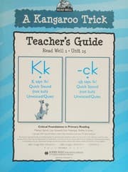 Tapa de Teacher Guide, Unit 15