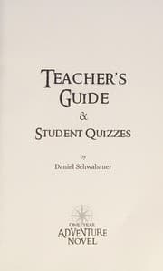 Tapa de Teacher's Guide & Student Quizzes (The One Year Adventure Novel)