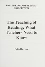 Tapa de Teaching of Reading
