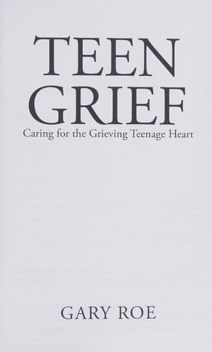 Tapa de Teen Grief
