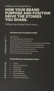 Tapa de Telling Your Brand Story