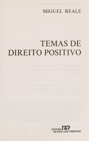 Tapa de Temas de direito positivo