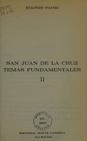 Tapa de TEMAS FUNDAMENTALES 2 vols. S.JUAN DE LA CRUZ