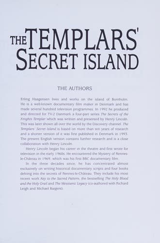 Tapa de The Templars' Secret Island