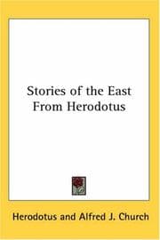 Tapa de Stories of the East From Herodotus