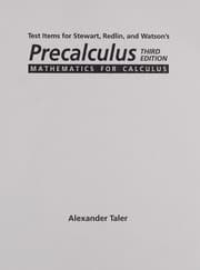 Tapa de Precalculus