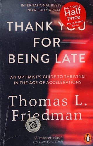Tapa de Thank You for Being Late