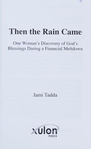 Tapa de Then the Rain Came