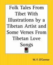 Tapa de Folk Tales From Tibet With Illustrations By A Tibetan Artist And Some Verses From Tibetan Love Songs