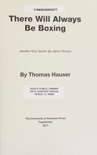 Tapa de There will always be boxing