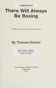 Tapa de There will always be boxing