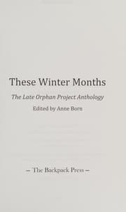 Tapa de These Winter Months