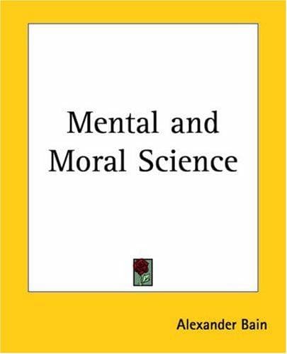 Tapa de Mental And Moral Science