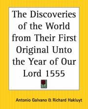 Tapa de The Discoveries Of The World From Their First Original Unto The Year Of Our Lord 1555