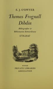 Tapa de Thomas Frognall Dibdin