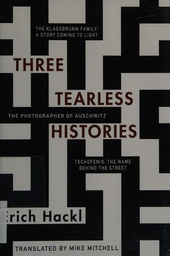 Tapa de Three tearless histories