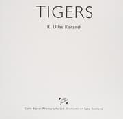 Tapa de Tigers (WorldLife Library Special)