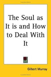 Tapa de The soul as it is and how to deal with it