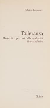 Tapa de Tolleranza