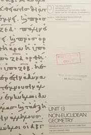 Tapa de Topics in the History of Mathematics - Non-Euclidean Geometry