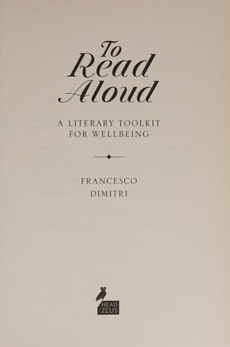 Tapa de To Read Aloud