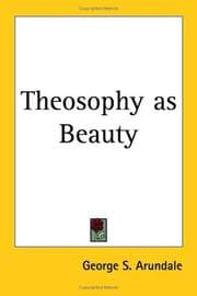 Tapa de Theosophy As Beauty