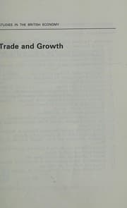 Tapa de Trade and growth