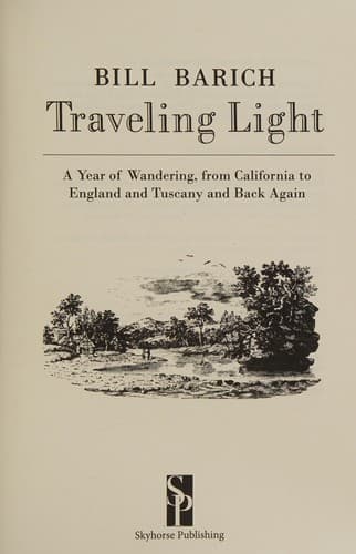 Tapa de Traveling Light