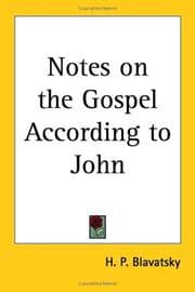 Tapa de Notes on the Gospel According to John