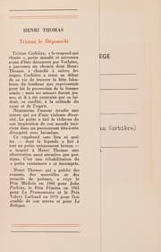 Tapa de Tristan le dépossédé