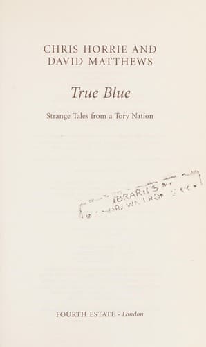 Tapa de True Blue