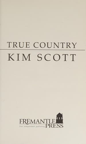 Tapa de True Country