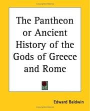 Tapa de The Pantheon Or Ancient History Of The Gods Of Greece And Rome