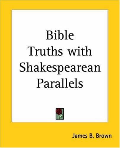 Tapa de Bible Truths with Shakespearean Parallels