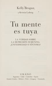 Tapa de Tu Mente Es Tuya