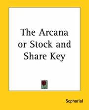 Tapa de The Arcana or Stock and Share Key