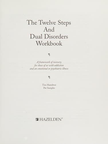 Tapa de Twelve Steps and Dual Disorders Workbook
