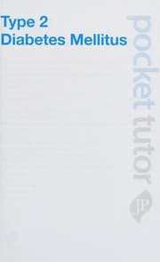 Tapa de Pocket Tutor Type 2 Diabetes Mellitus