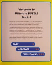 Tapa de Ultimate Puzzle Book, Book 1