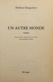Tapa de Un autre monde