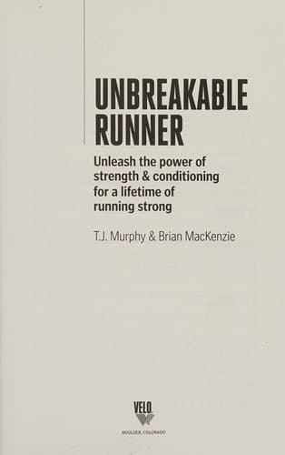 Tapa de Unbreakable runner