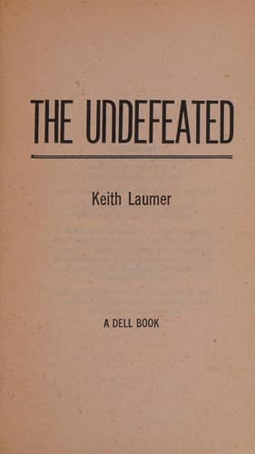 Tapa de The Undefeated